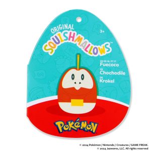 Pokémon 20-Inch Bellibolt and Fuecoco Squishmallows Bundle