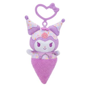 Hello Kitty and Friends 4-Pack Ice Cream Clip-On Plush