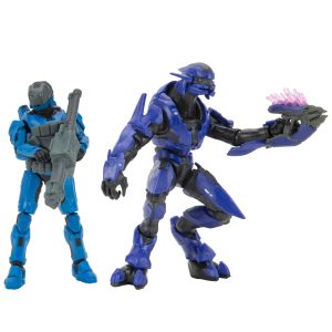 Halo Action Figure Pack – Spartan Gungnir and Elite Mercenary