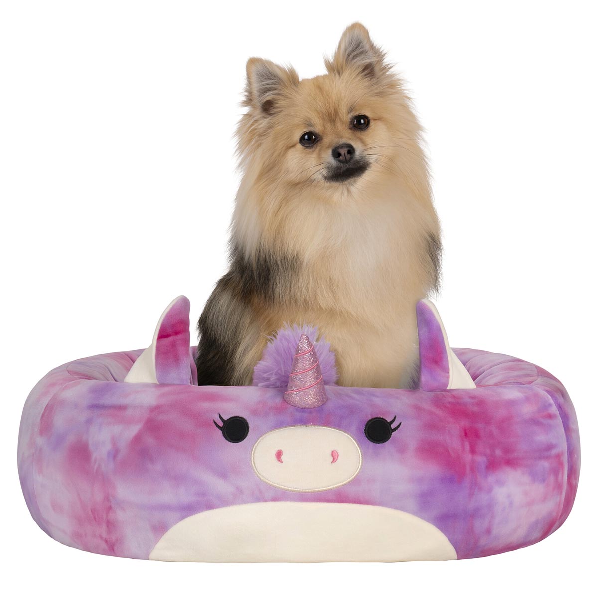JPT1195-Small-Squishmallows_Pet_Bed-Lola_the_Unicorn-OP-Front_lpr.jpg