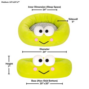 Hello Kitty and Friends Keroppi Bolster Pet Bed