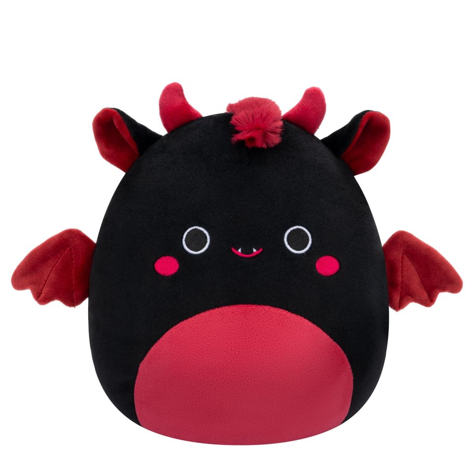 8-Inch Rebecca the Black and Maroon Jersey Devil