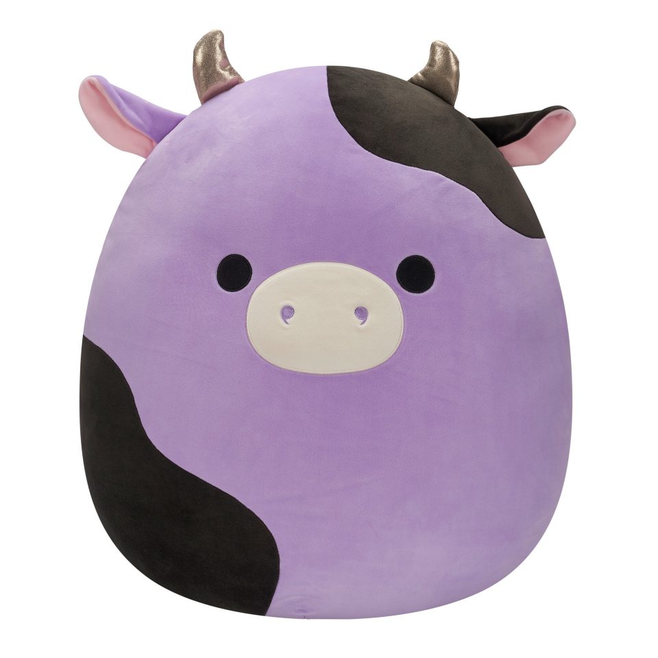 24-Inch Alexie the Purple and Black Cow