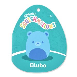 12-Inch Blubo the Neon Blue Bear
