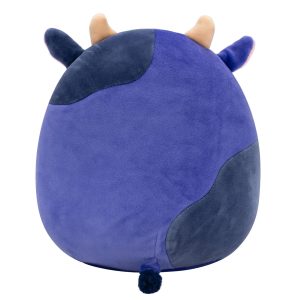 8-Inch Ingred the Purple and Black Spotted Cow