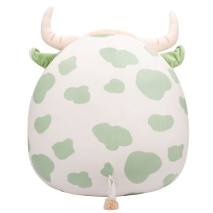 20-Inch Celestino the Sage Green Spotted Highland Cow