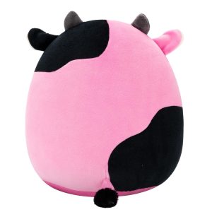 8-Inch Pollyanna the Black and Pink Cow
