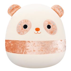 14-Inch Bee the Peach Velvet Panda