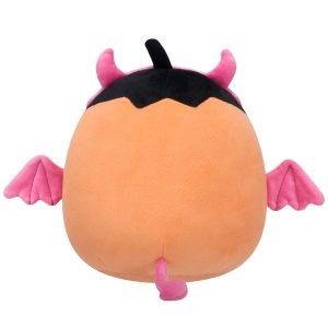 8-Inch Margie the Pastel Orange Pumpkin in Pink Devil Costume