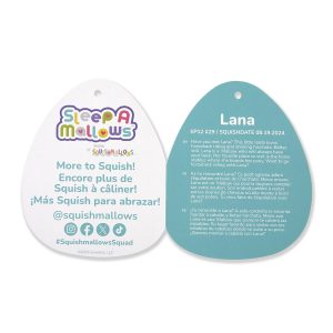 12-Inch Lana the Rainbow Lamb Sleepamallows