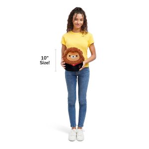 Harry Potter 10-Inch Gryffindor Lion in Hogwarts Robe