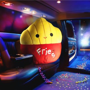 8-Inch Select Series Floyd the Fries with Letters Falling Off